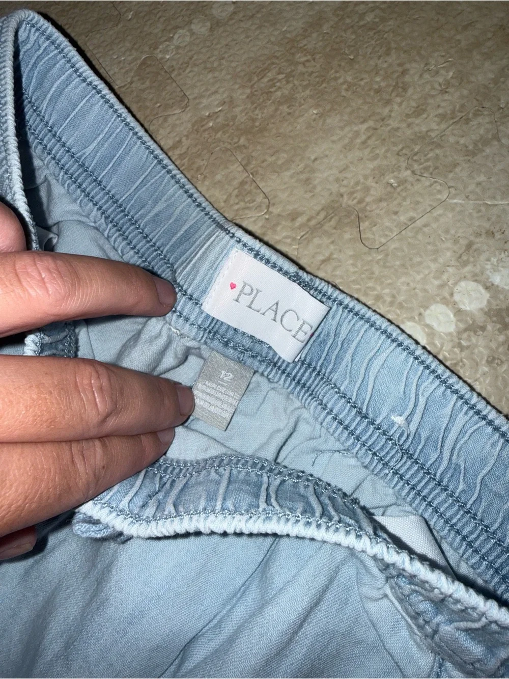 The Children's Place Light Blue Relaxed Jogger Jeans